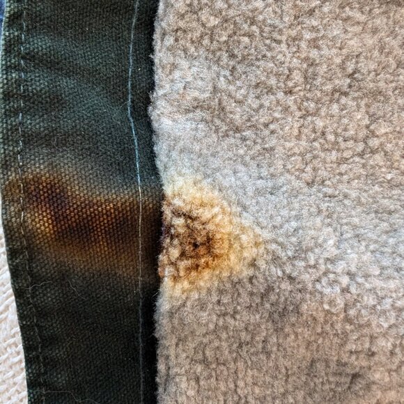 Carhartt C61 SPC Sandstone Ridge Coat Sherpa Fleece lined Spruce Green XL - Picture 7 of 8